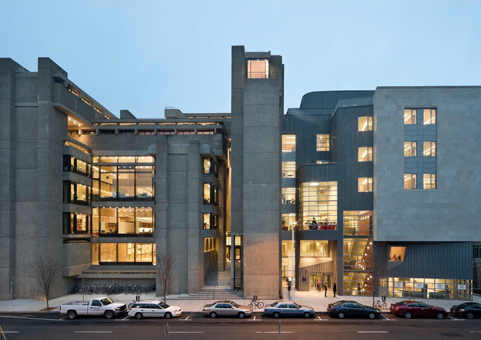 美国耶鲁大学艺术建筑大楼