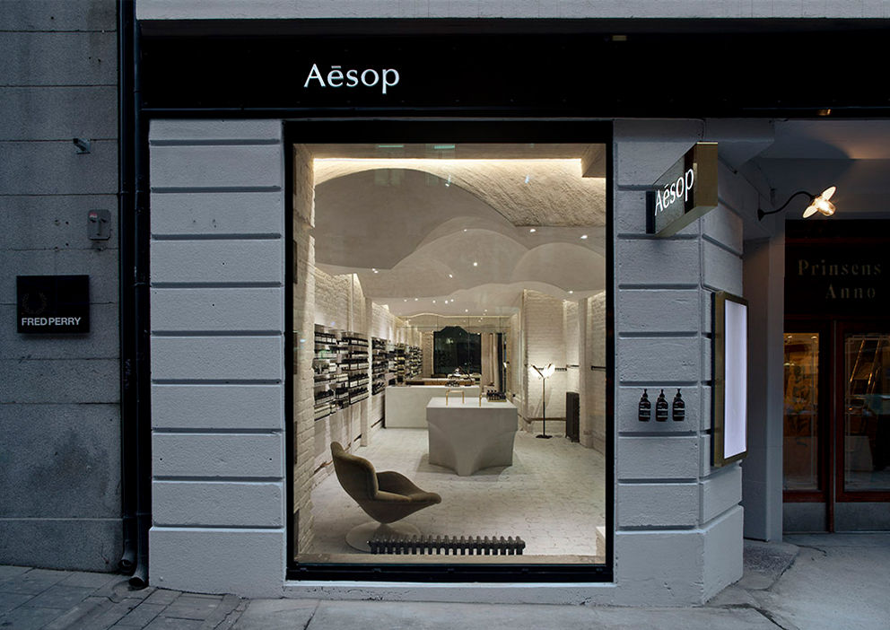 挪威Aesop品牌全球第100家分店