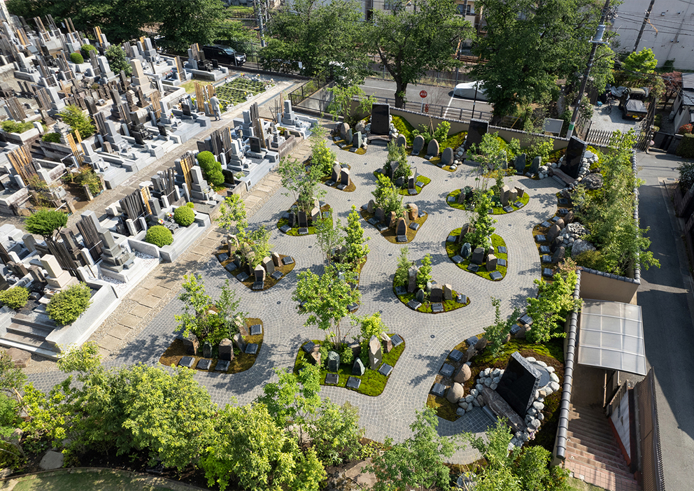 日本Kezouin Fuchu-shi Cemetery 