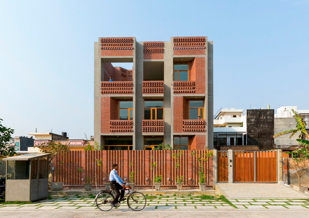 印度动感砖砌住宅