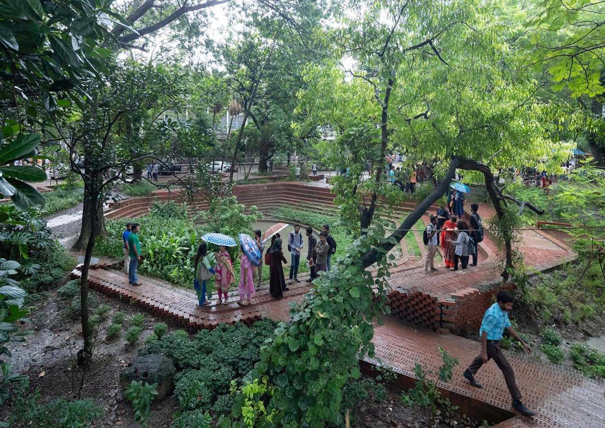 孟加拉达卡大学公共空间设计