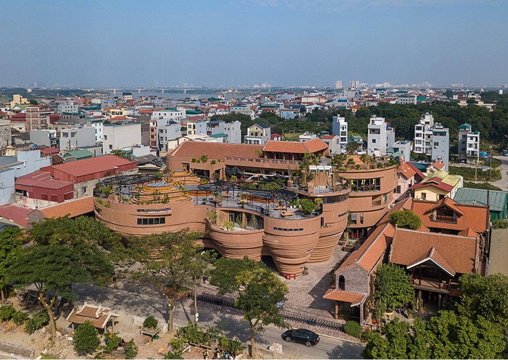 越南巴亭陶瓷社区建筑