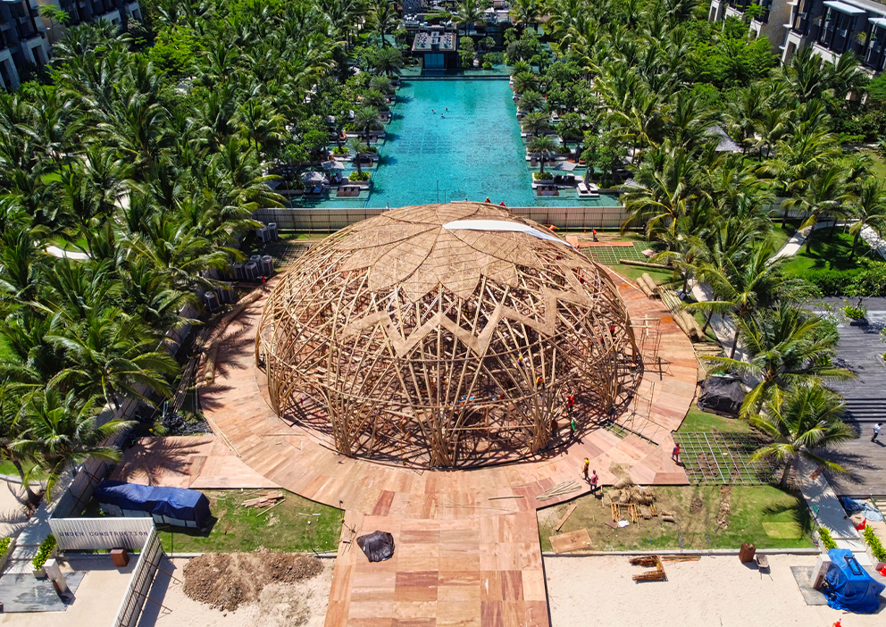 印度尼西亚Bamboo Dome for G20 Bali Summit