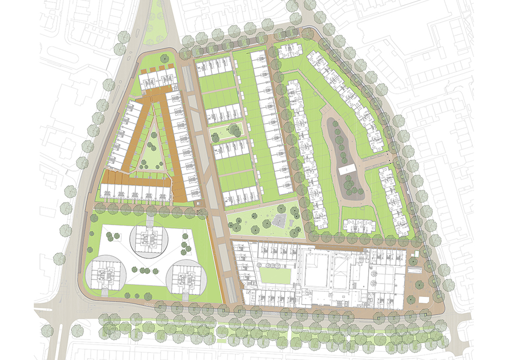 荷兰工业别墅区规划