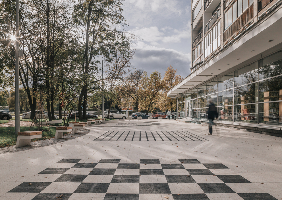 俄罗斯Garden Square for Friends Library