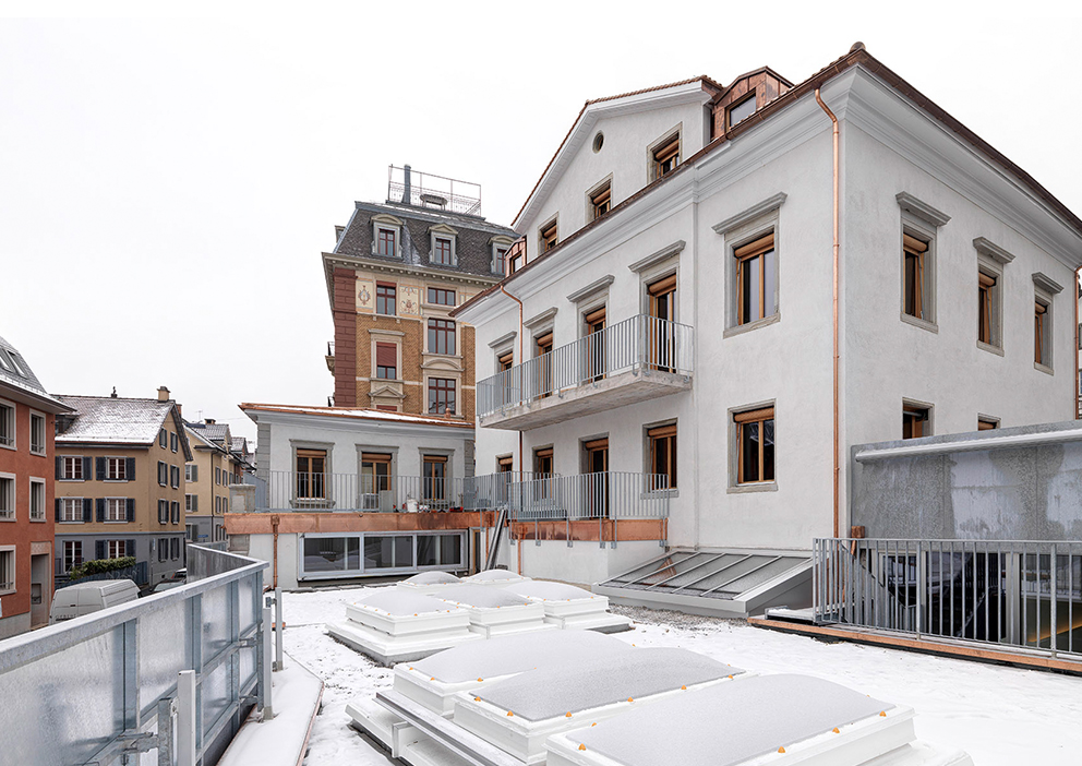 瑞士苏黎世历史保护建筑改造 Z22 住宅和 F88 工作室
