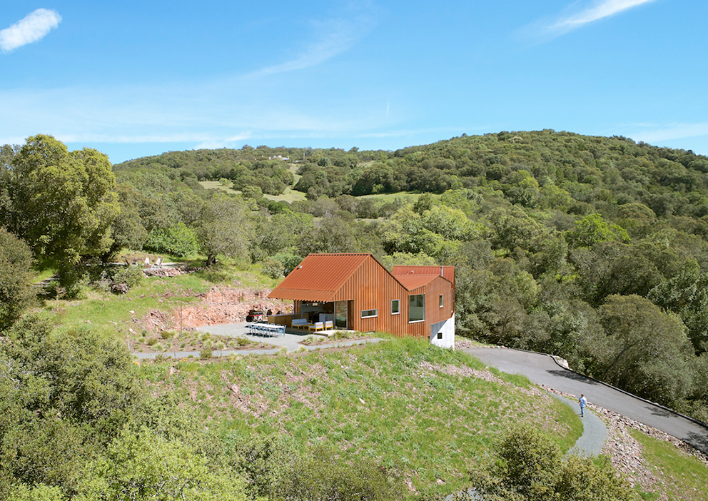 美国加利福尼亚Triple Barn三屋顶住宅