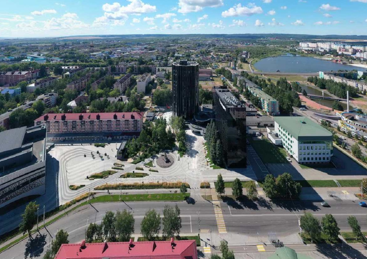 俄罗斯Almetyevsk城市中心改造